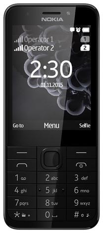 Кнопочный телефон Nokia 230 DS, 16 MB, серебристый цв.