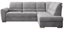 Kampinė sofa Siber Nube 3, pilka sp., dešininė, 186 x 270 cm x 93 cm