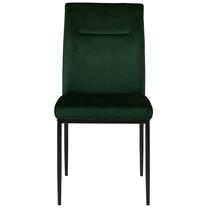 Valgomojo kėdė Demi 61107, juoda sp./žalia sp., 55 cm x 45 cm x 90.5 cm