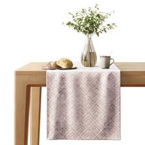 Stalo takelis stačiakampė AmeliaHome Caspe, aukso sp./sidabro sp., 40 x 140 cm