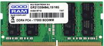 Operatyvioji atmintis (RAM) Goodram GR2133S464L15S/8G, DDR4 (SO-DIMM), 8 GB, 2133 MHz