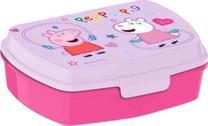 Pārtikas trauks Kids Licensing Peppa PP09050, 17 cm x 12 cm, rozā krās.