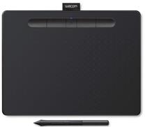Grafiskā planšete Wacom Intuos M, 264 mm x 200 mm x 8.8 mm, melna krās.