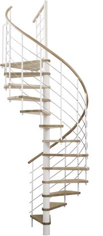 Sraigtiniai laiptai Minka Venezia, 120 cm x 305.5 cm