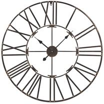 Настенные кварцевые часы THK-063022, коричневый цв., 80 см x 80 см, 80 см