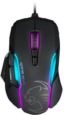 Laidinė žaidimų pelė Roccat Kone AIMO, juoda sp.