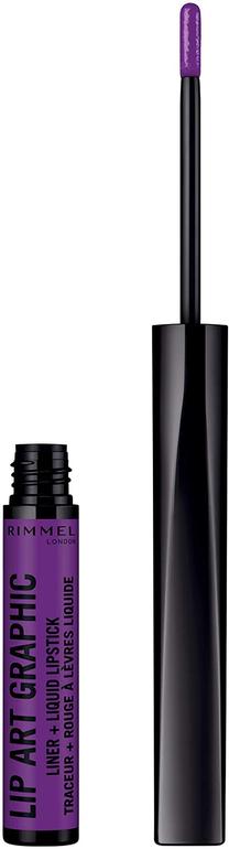Lūpu krāsa Rimmel London Lip Art Graphic, 1.8 ml, master piece krās., 875