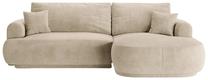 Modulinė sofa Micadoni Ella Vog1, šviesiai smėlinė, dešininė, 271 x 174 cm x 94 cm