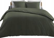 Gultas veļas komplekts Douceur d`Interieur Loumea, zaļa krās., 63 x 63 cm, 220 x 240 cm
