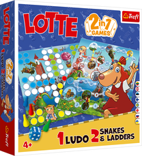 Stalo žaidimas Trefl Lotte Snakes & Ladders