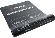 Fitnesa un jogas paklājs Pure2Improve NBR Exercise Mat P2I290040, melna krās., 183 cm x 58 cm x 1 cm