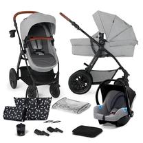Universalus vežimėlis KinderKraft XMoov 3in1 New, pilka sp.