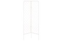 Tvorelė 4Living Trellis, 81 cm x 1 cm, 145 cm, metalas, balta sp.