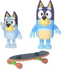 Комплект Moose Toys Bluey Skateboarding BLU13042, многоцветный