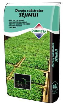 Kūdras substrāts sējai kāposti/dārzeņi Durpeta GP0336, 70 l