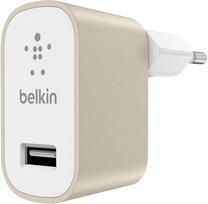 Telefono įkroviklis Belkin, USB/AC/DC, aukso sp.
