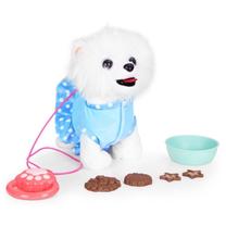 Игрушечное животное, c аксессуарами собака Baby Kiddo Pets Take Me Home, 23 см, синий цв./белый цв.