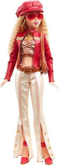 Кукла Mattel Barbie My Scene Millennium Inspired HYC17, 28 см, золотой цв.