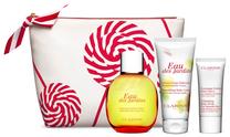 Kūno priežiūros rinkinys Clarins Eau Des Jardins, 4 vnt.
