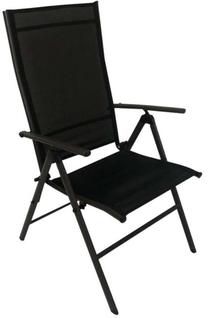 Lauko kėdė Patio Lagos, antracito sp., 55 cm x 68 cm x 105 cm