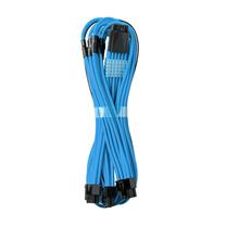 Kabelis Cablemod 12VHPWR 16-pin 12VHPWR PCIe 5.0, PCIe 8-pin, 0.6 m, zila krās.