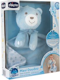 Mīļlupatiņa, lācis Chicco Maxi Doudou, zila krās.