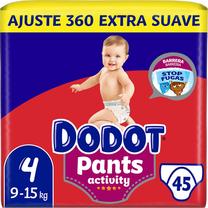Sauskelnės-kelnaitės Dodot Activity Pants, 4 dydis, 9 - 15 kg, 45 vnt.