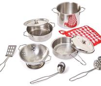 Rotaļu virtuves piederumi Amo Toys Junior Home My Pots & Pans Playset