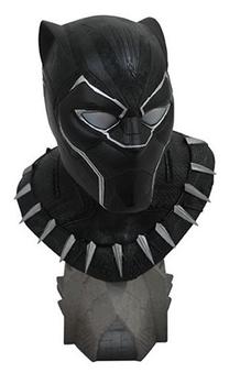 Rotaļlietu figūriņa Diamond Select Toys Legends in 3D: Marvel Avengers 3 Black Panther, melna krās.