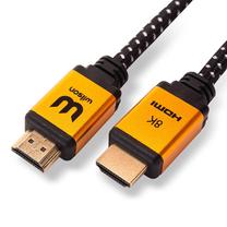 Kabelis Wilson HDMI2.0M HDMI male, HDMI male, 2 m, melna krās.