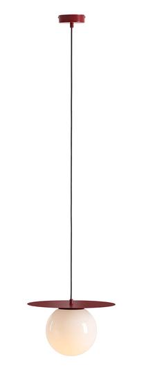 Valgusti rippuv Aldex Loop M, E27, 1, valge v. / punane v., 34 x 34 cm