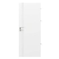 Vidaus durų varčia Domoletti DWL-PB TG1, dešininės, balta sp., 203 x 74.4 x 4 cm
