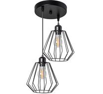 Valgusti lagi TooLight Loft 392196, E27, 2 x 60 W, must v. / must v.
