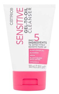 Sejas tīrīšanas līdzeklis Catrice Senstivie Gel-to-Oil, 100 ml