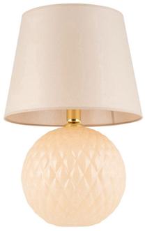 Galda stāvlampas TK Lighting Santana 5591, E27, 15W, bēša krās./ziloņkaula krās.