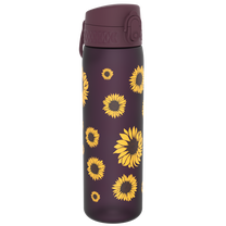 Ūdens pudele Ion8 Recyclon, dzeltena krās./violeta krās., plastmasa, 0.6 l