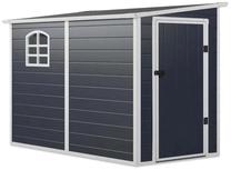 Sodo namelis Boston, 248 cm x 143 cm x 194 cm, 5184 l, balta sp./pilka sp.