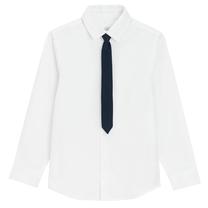 Krekls ar garām piedurknēm, svinīgs, zēniem Cool Club CCB2820999-00, balts krās./zilimelns krās., 176 cm, 2 gab.