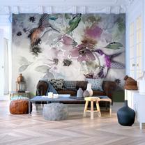 Фотообои Artgeist Nature In Watercolor 2XLFT1647SAM, 210 см x 294 см