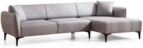 Kampinė sofa Hanah Home Belissimo 560ARE1804, pilka sp., dešininė, 140 x 270 cm x 67 cm