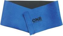 Diržas One Fitness Waist Support, Universalus, mėlyna sp./juoda sp.