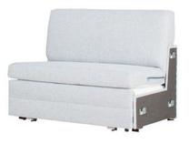 Modulinė sofa Bodzio Alka/Karmona, pilka sp., 111 x 78 cm x 86 cm