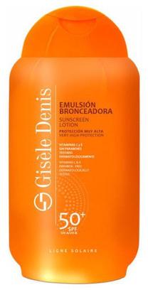 Losjonas įdegio priežiūrai Gisele Denis Sunscreen Lotion SPF50, 200 ml