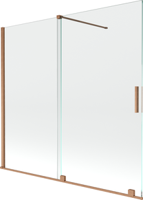 Vannas siena Mexen Velar II, 150 cm x 170 cm, brushed copper krās./rūdītais