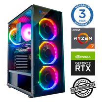 Стационарный компьютер Intop RM74170NS AMD Ryzen 7 5700X, DDR4 16 GB, SSD+HDD 1 TB 4 TB, Nvidia GeForce RTX5070 12 GB GDDR7