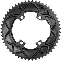 Žvaigždutė absoluteBLACK Premium Round Road 2X for R9100 & Ultegra R8000 & 105 R7000, aliuminis, juoda sp.