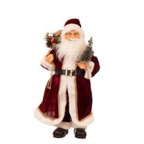 Kalėdinė dekoracija, "Kalėdų senelis" Christmas Touch SH2024165, 61 cm, raudona sp.