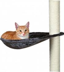 Kaķu guļvieta Trixie Scratching Hammock, pelēka krās., 40 cm x 40 cm