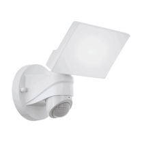 Prožektor ilma liikumisandurita, seinakinnitus Eglo Pagino, 13 W, 2200 lm, 5000 °K, IP44, valge v.