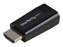 Адаптер StarTech Compact HDMI To VGA VGA, HDMI, 0.07 м, черный цв.
